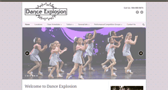 Desktop Screenshot of danceexplosiononline.com
